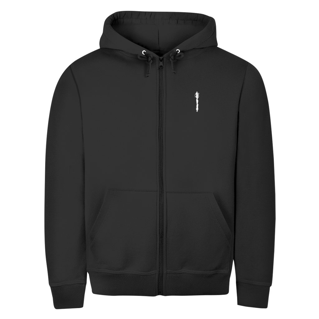 Small Logo Zipper Hoodie