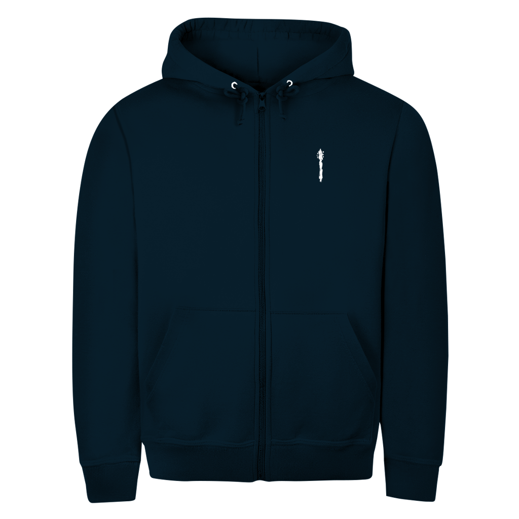 Small Logo Zipper Hoodie